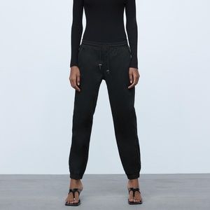 Zara black jogger pant